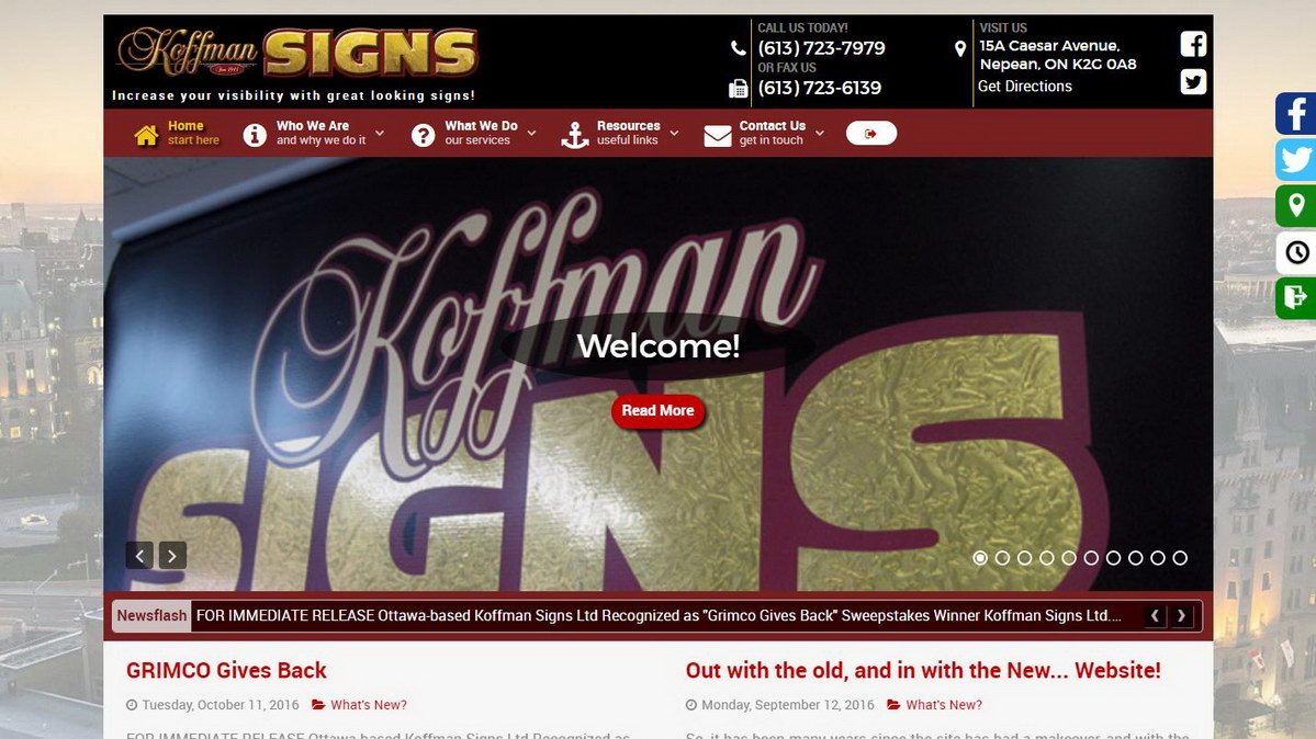 new koffman site